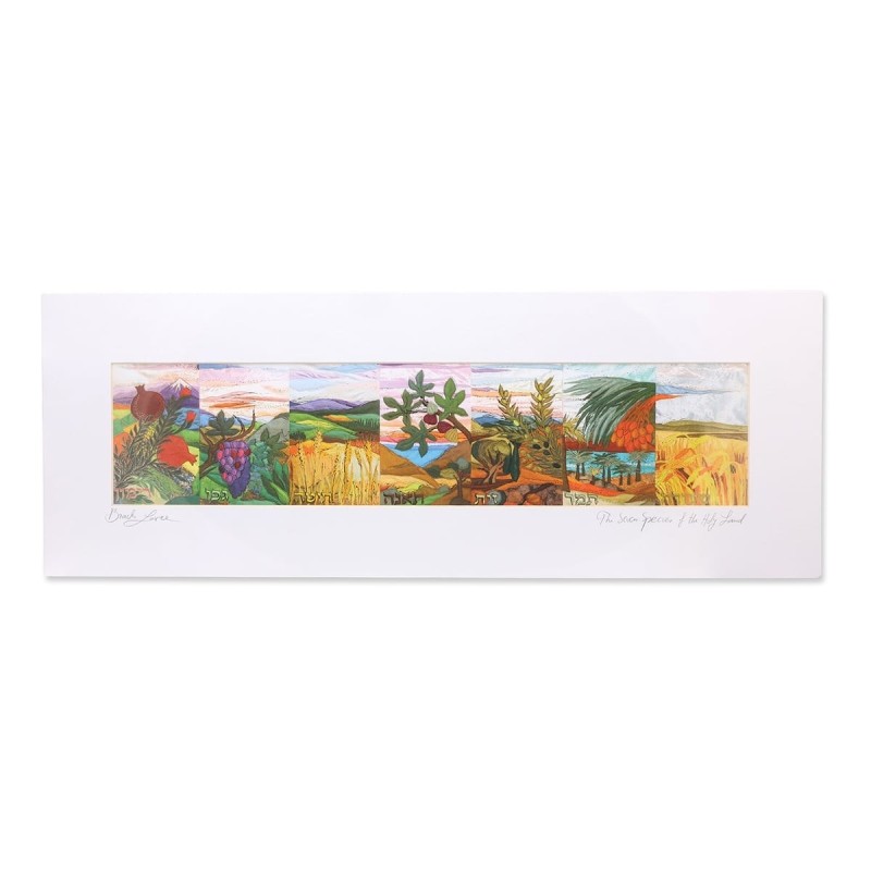 The Seven Species of the Holy Land - Bracha Lavee Print